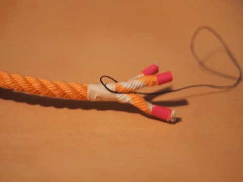 Ett rep och ett snöre