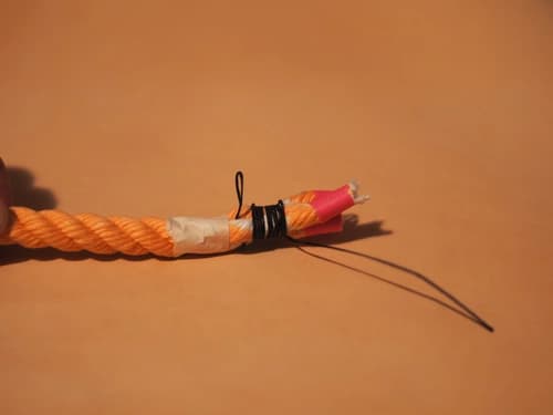 Ett rep och ett snöre