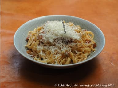 Carbonara för fem