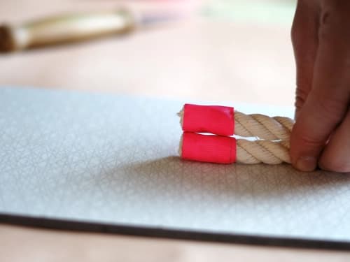 Två rep på varandra