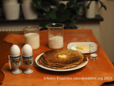 Pannkakor på två ägg