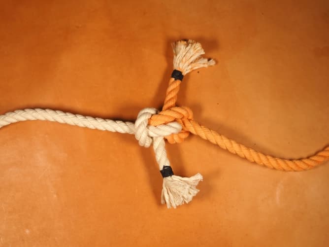 Färdig Zeppelinknop