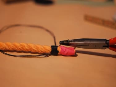 En sydd tagling