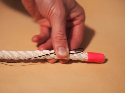 Ett rep och ett snöre