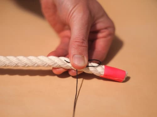 Ett rep och ett snöre